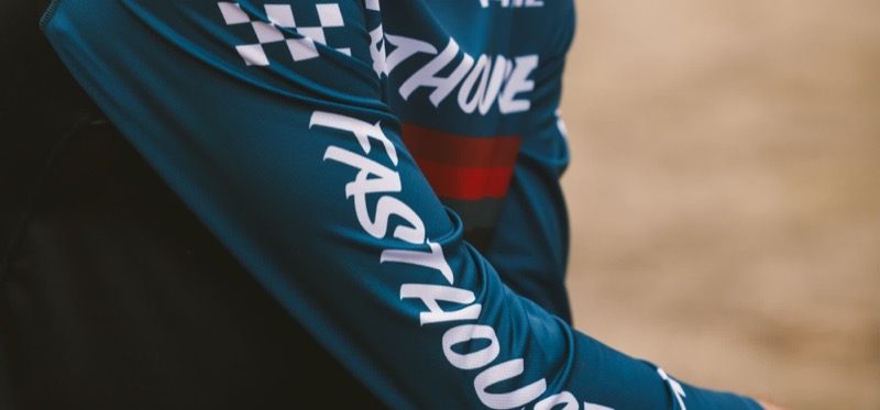 Fasthouse jersey sleeve detail