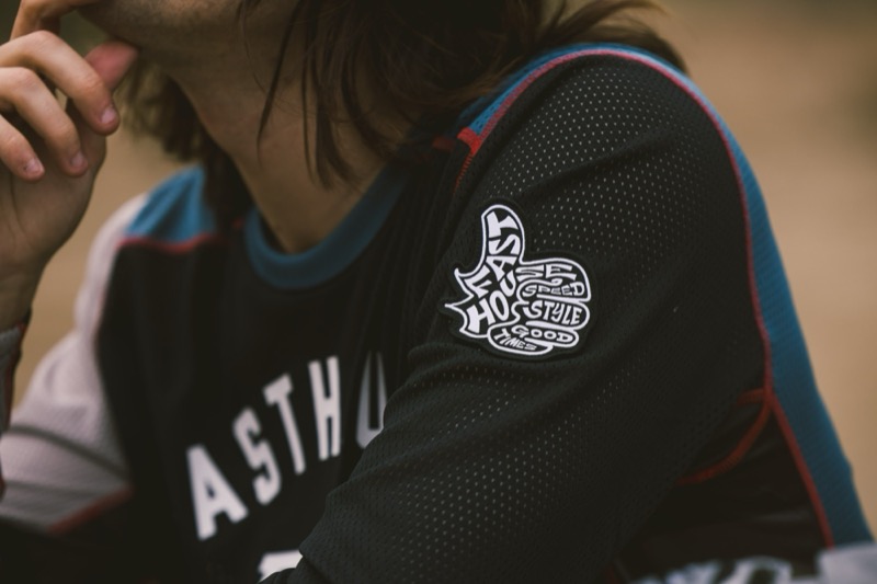 Fasthouse Speed Style Good Times patch on jersey